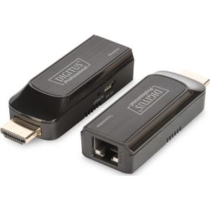 Digitus Professional DS-55203 Mini HDMI Extender Set - video/audio extender - HDMI