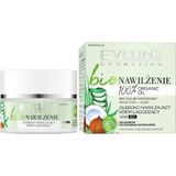Eveline Cosmetics Bio hydraterend głęboko hydraterend crème łagodzący na dag en nacht 50ml