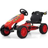 Milly Mally Gokart met pedalen Rocket rood #B1