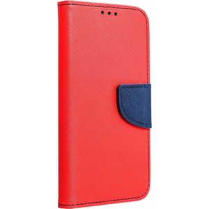 Kabury Fancy Book holster FANCY Book voor SAMSUNG A25 5G rood marineblauw