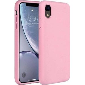 ETUI SILICONE CASE IPHONE XS MAX RÓZOWY standaard