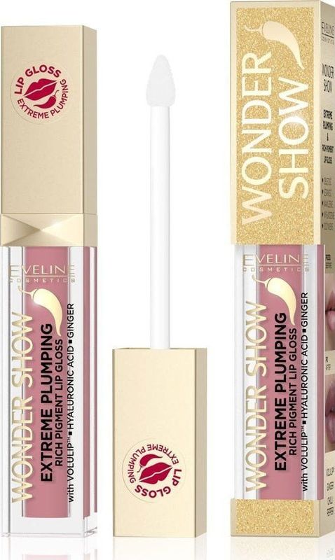 Eveline Wonder Show lip gloss powiększający lippen nr 01 Candy 6.8 ml