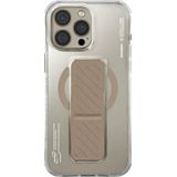 SKINARMA etui Axon iPhone 16 Pro Max 6.9 inch Magnetic Charging + Grip Stand champagne/champagne