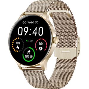Garett Electronics Smartwatch Classy goud (CLASSY_ZLOT_STAL)