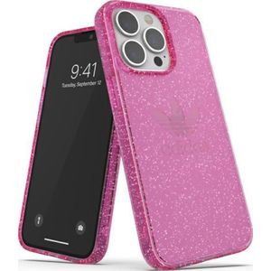 adidas OR Protective iPhone 13 Pro / 13 6,1 inch Clear Case Glitter roze/roze 47121