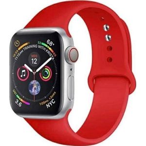 Beline band Apple Watch Silicone 38/40/41mm rood colour