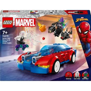 LEGO Marvel - Spider-Man racewagen en Venom groen Gobli