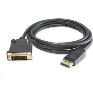PremiumCord Kabel DisplayPort - DVI-D 2m zwart (kportadk02-02)