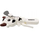LEANToys Wiatrak hand kleine koe Mini Wiatraczek voor kinderen 3 kleuren