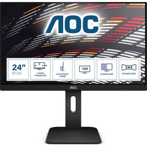 AOC P1 X24P1 computer monitor 61 cm (24 inch) 1920 x 1200 Pixels WUXGA LED Zwart