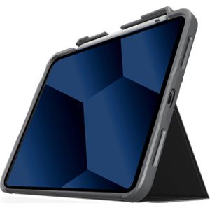 STM tablet hoes Etui Dux Plus Apple iPad 10.9 2022 (10. generacji) MIL-STD-810G Pencil charger (Midnight blauw)