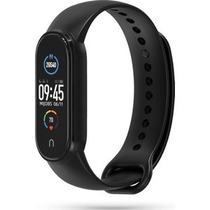 Tech-Protect band siliconen Mi Smart Band 5 zwart