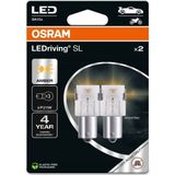 Philips Osram Led Premium New P21W Amber EPACK