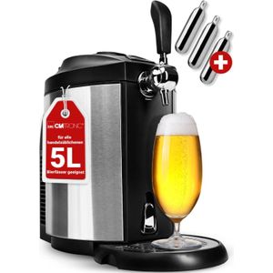 Clatronic BZ 3740 inox Bierzapfanlage