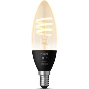 Philips Hue filamentkaars - warm- tot koelwit licht - 1-pack - E14