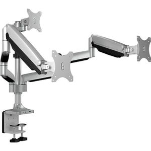 ICY BOX IB-MS505-TI 81,3 cm (32 inch) Klem Zwart, Zilver