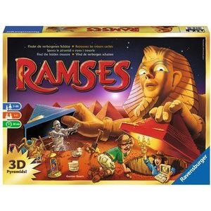 Ravensburger Ramses - Bordspel voor 7+ spelers - Vind de verborgen schatten van de farao