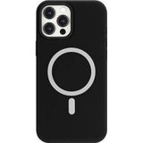 Mercury MagSafe Silicone iPhone 12 mini 5,4 inch zwart/zwart