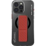 SKINARMA etui Axon iPhone 16 Pro Max 6.9 inch Magnetic Charging + Grip Stand zwart/zwart