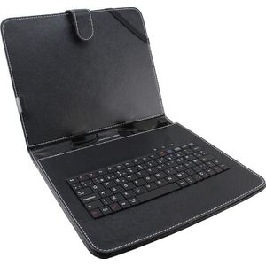 Esperanza ESPERAZNA EK123 MADERA - Keyboard + Case voor 7'' Tablet | Ecologic Leather