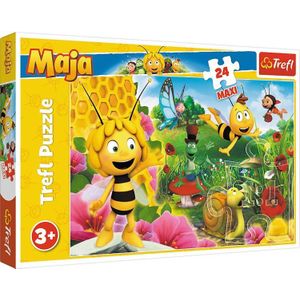 Maya The Bee: Trefl Â· Puzzle 24 Maxi - Maya'S World