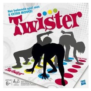 Hasbro Twister - Het bekende spel voor jong en oud met 2 extra moves