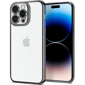 Spigen Optik Crystal iPhone 14 Pro Max Chrome grijs