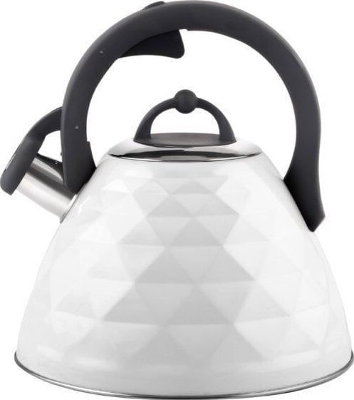 Berretti - waterkoker tradycyjny Rosa - 3 L - wit - indukcja - gaz - BR-7610