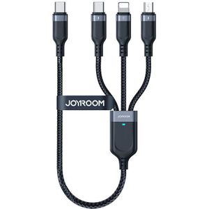 Joyroom Multi-function USB to USB-C 2x Lightning Micro Cable S-A18