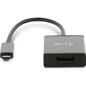 LMP Adapter USB 16138 USB-C - DisplayPort Mini grijs (-USBC-M-DP-SG)