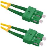 Qoltec Optic Patchcord SC/APC-SC/APC SM 9/125 G652D 5m (54009)