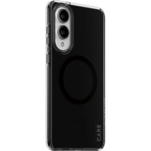 Panzerglass CARE by ® Flagship Case Urban Combat Smokey w. Black Qi Compatible Samsung S25 Edge mobiele telefoon behuizingen Hoes Zwart