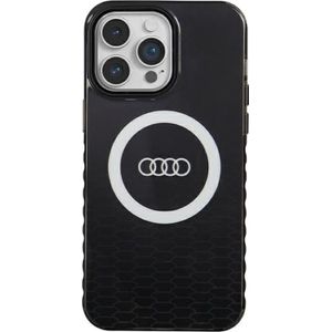 Audi IML Big Logo MagSafe Case iPhone 14 Pro Max 6.7 inch zwart/zwart hardcase AU-IMLMIP14PM-Q5/D2-BK