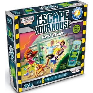 Escape Your House - Identity Games: Speelbaar in ieder type woning, 6 spannende missies, voor 3-6 spelers vanaf 8 jaar