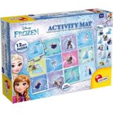 Lisciani puzzel mat Frozen 70x50cm 12 groot puzzels