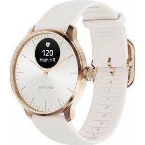 Withings horloge ScanWatch licht, rose gold wit