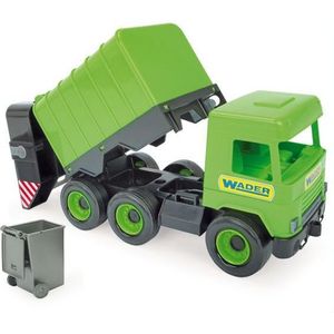 Wader Middle truck - vuilniswagen groen (234800)
