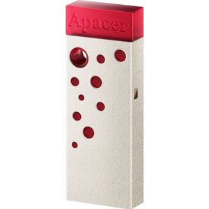 Apacer USB flash disk, USB USB 3.2 Gen1, 64GB, AH15J, magenta, AP64GAH15JR-1, USB A, py�oszczelna, waterdicht