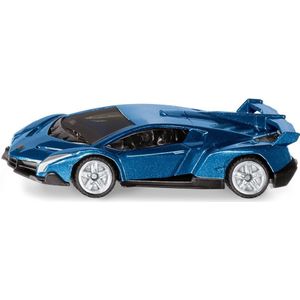 Siku 148 - Lamborghini Venen - Metal/Plasti - Toy Car For Childre - Dark Blu - Rubber Tyres