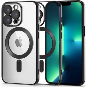 Tech-Protect Magshine Magsafe iPhone 13 Pro zwart
