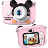LEANToys Aparat digitaal voor kinderen muis roze 48Mpx HD 1080P LEAN Toys