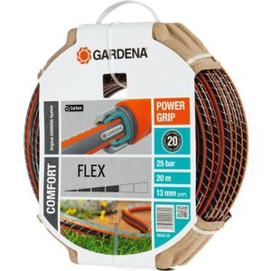 GARDENA tuinslang Flex 20m PVC zwart/oranje