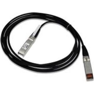 Allied Telesis AT-SP10TW1 Glasvezel kabel 1 m SFP+ Zwart