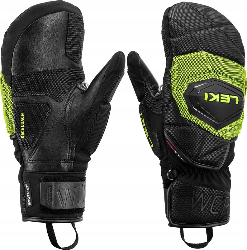 Leki RĘKAWICE WCR Coach 3D MITT lemon 9.5