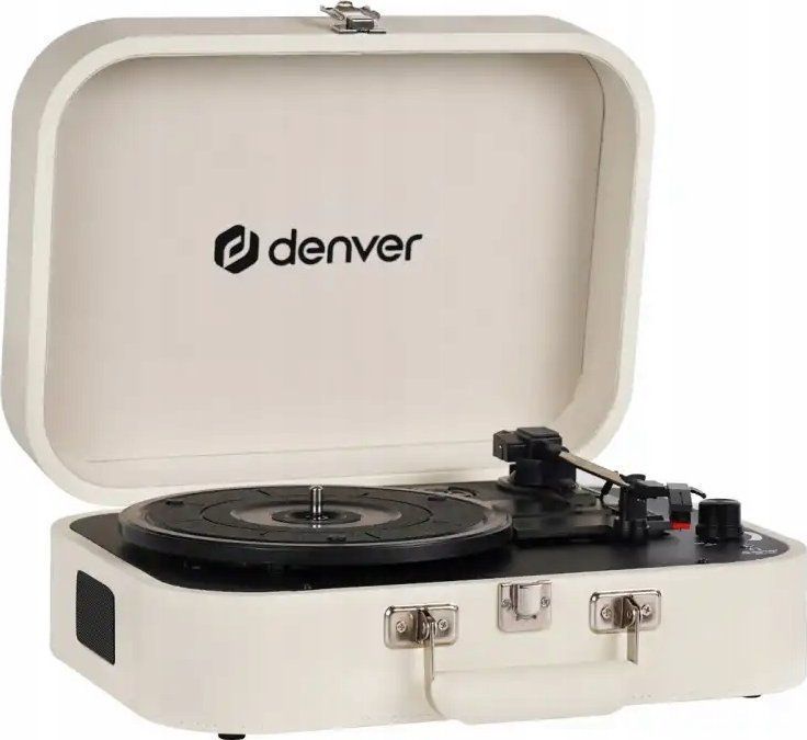 Denver Platenspeler - Ingebouwde Speakers en Versterker - Incl. PC Software - Auto-stop - Retro - VPL130