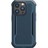 Raptic X-Doria Fort Case etui iPhone 14 Pro met MagSafe gepantserd hoes blauw
