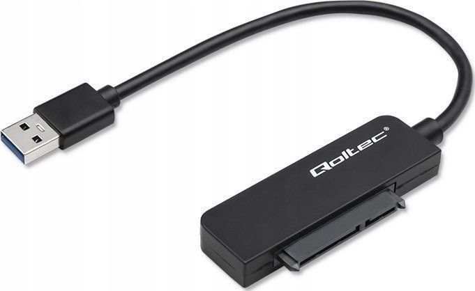 Qoltec SATA adapter SSD HDD 2.5 drive, USB 3.0, 2TB