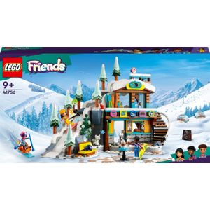 LEGO Friends Vakantie skipiste en café Wintersport Set met Dieren Figuren 41756