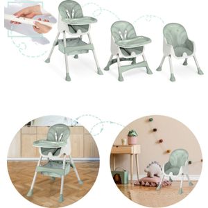 Ricokids Milo feeding chair met groen table (700001)