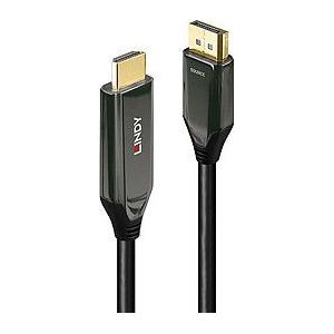 Lindy 40932 video kabel adapter 3 m DisplayPort HDMI Zwart